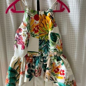 Anthropologie Dahlia top